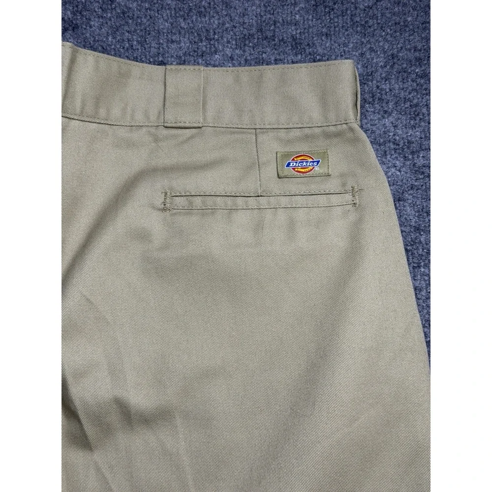 Dickies Men's Original Fit Work Pants Khaki 40x32 Brown